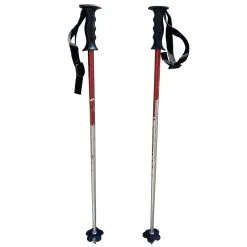 Bâtons De Ski Junior Kerma 85 Cm Rouge