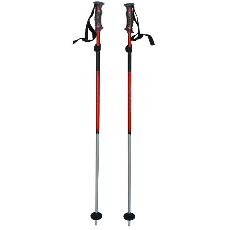 Bâtons De Ski Télescopiques Gipron Mottaret Rouge