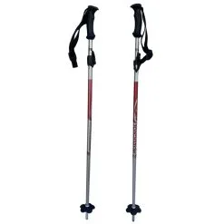 Bâtons De Ski Télescopiques Junior Rossignol Alu Rouge