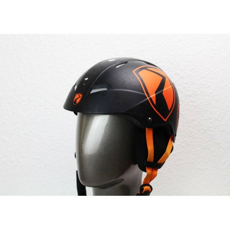 Casque De Ski D'Occasion Cairn Precision Ski J Noir / Orange - Afbeelding 2
