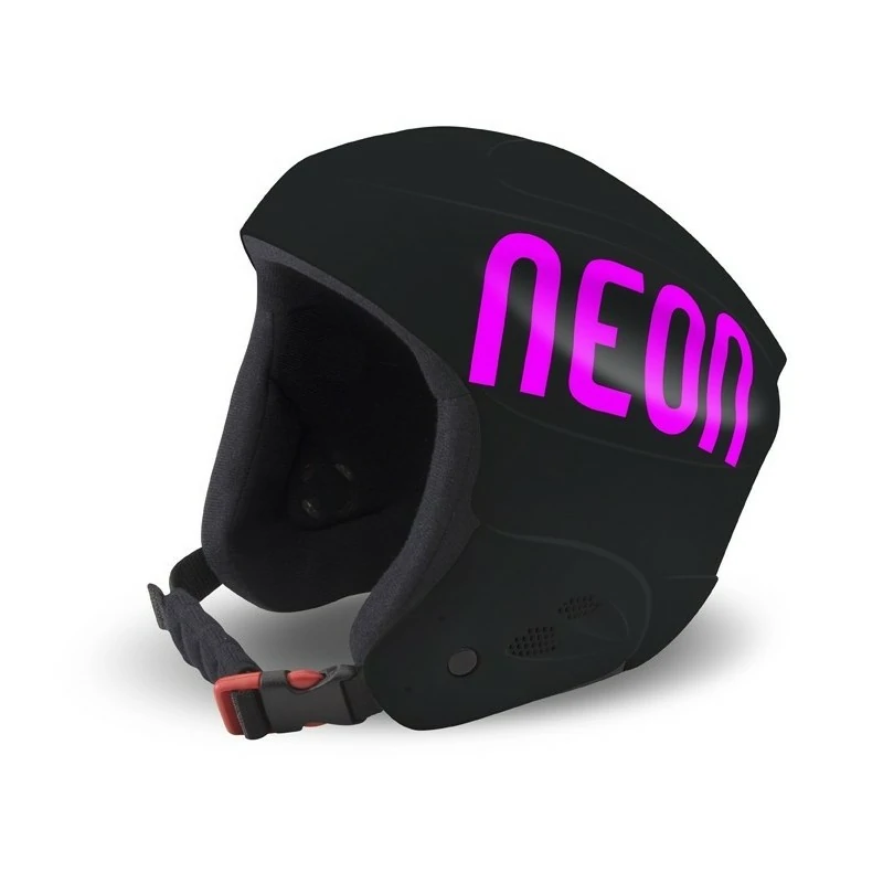 Casque De Ski Neon Hero Teen Black - Pink Fluo