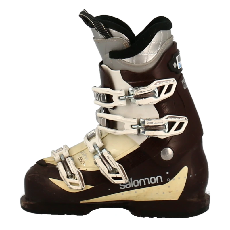 Chaussures De Ski Salomon Divine 550 Blanc / Marron