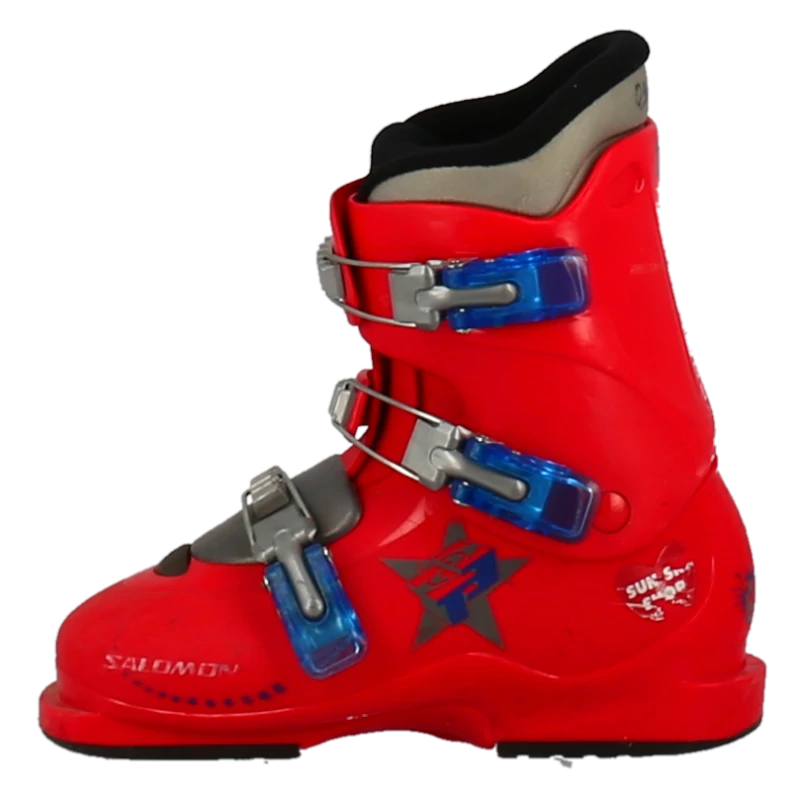 Chaussures De Ski Salomon Performa T3 Rouge/Bleu - Afbeelding 2