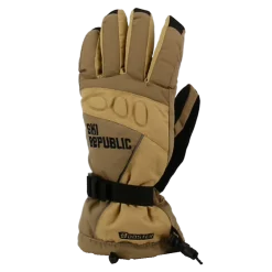 Gants De Ski Booster Ski Republic Khaki / Sable
