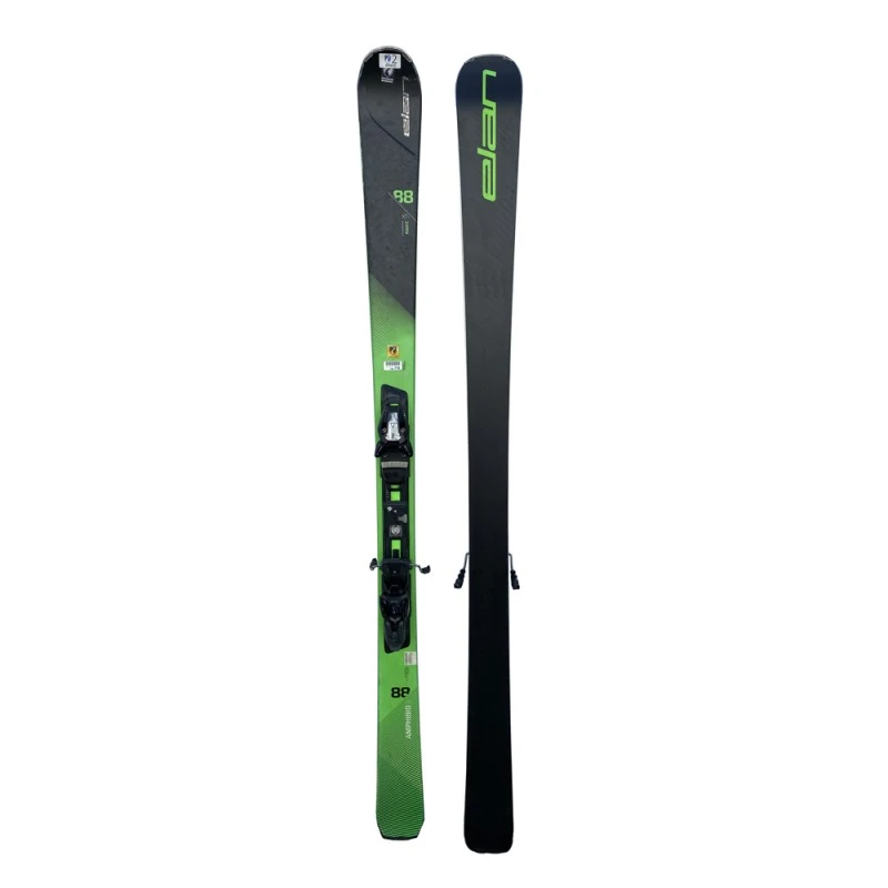 Pack Ski Elan Amphibio 88 XTI + Fixations ELX 12 FUSION - Afbeelding 3