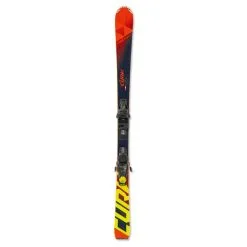 Fischer Pack Ski Junior Rc4 The Curv Pro + Fixations FJ7