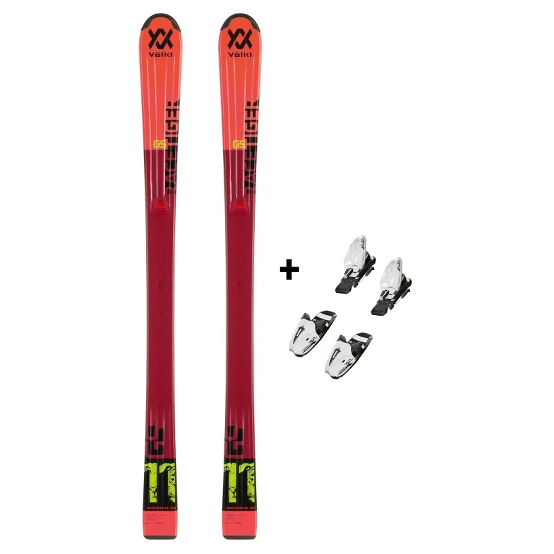 Volkl Pack Ski Junior Völkl Racetiger Red Flat + Fixations Tyrolia SL45