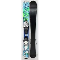 Pack Ski K2 Indy + Fixations Marker 4.5 Bleu / Vert