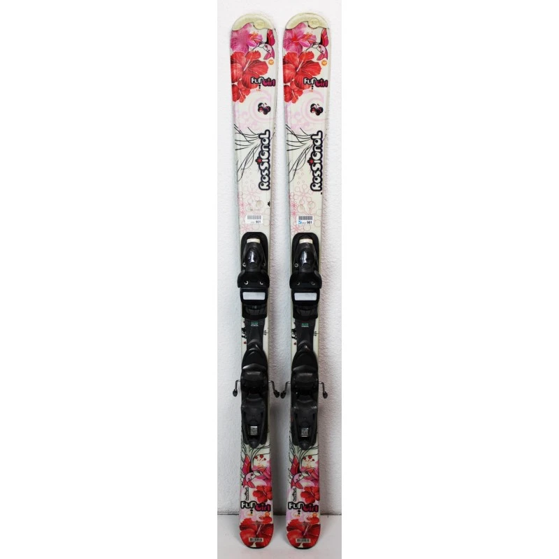 Pack Ski Rossignol Fun Girl + Fixations Rossignol Rose - Afbeelding 2