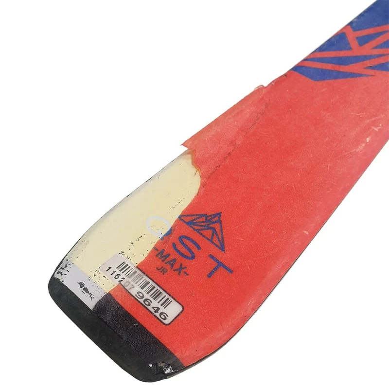 Pack Ski Salomon Qst Max Junior Blue / Orange + Fixations Atomic - Afbeelding 4